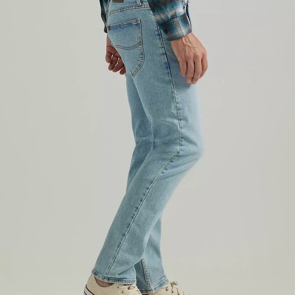 Lee Men’s Legendary Slim Straight Jean Light Blue 34x32 - NWT - Picture 4 of 9